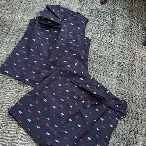 Blouse and Skirt Set